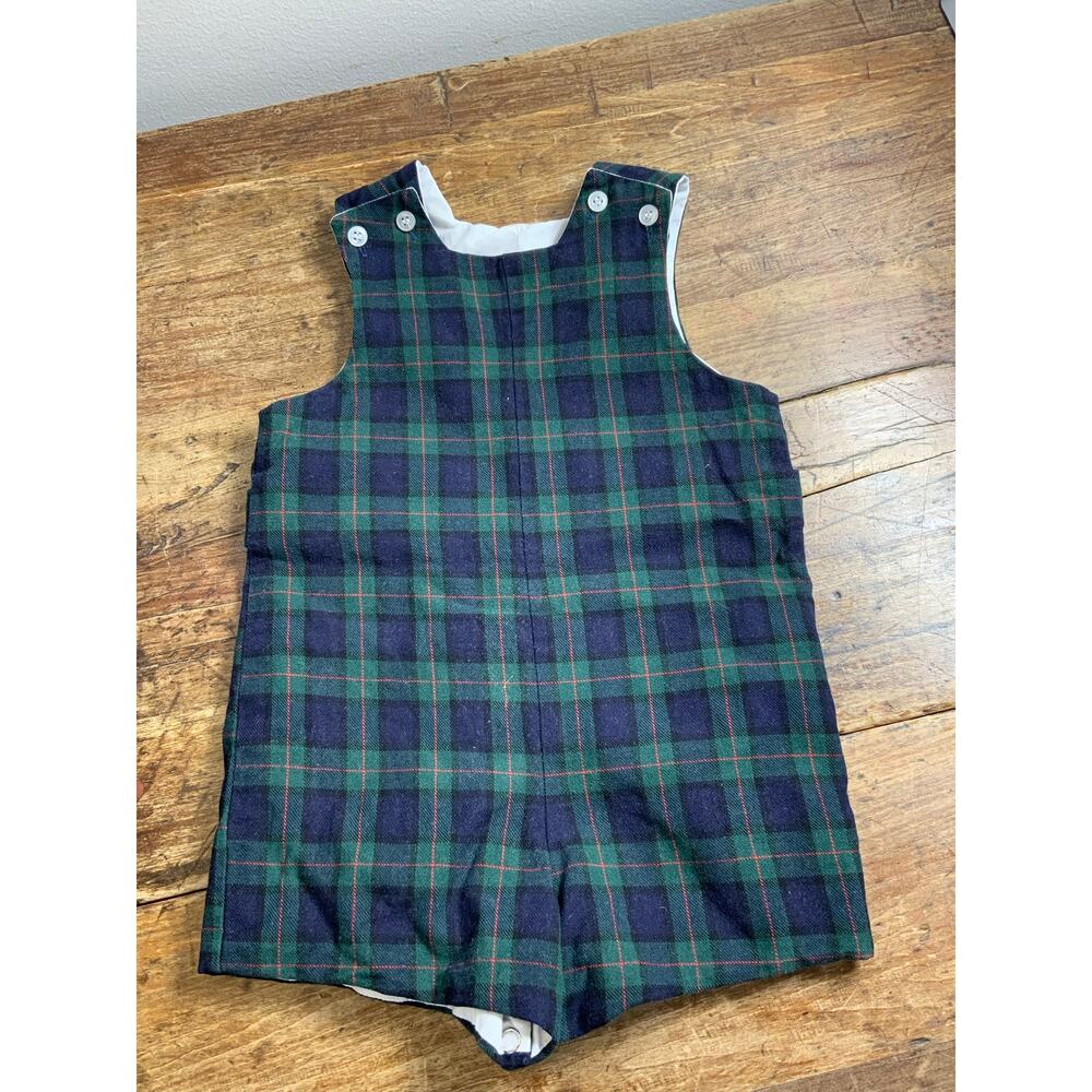 The Bailey Boys Tartan Plaid Jon Jon 18mo